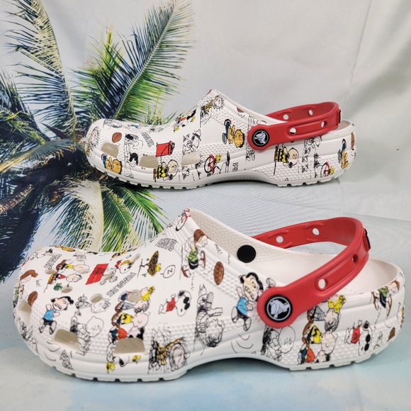 Crocs Classic Clogs X Peanuts Mens 9 Womens 11 - Picture 7 of 12